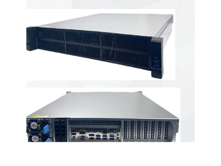 CR203 2U 450mm Short-Depth Edge Server Chassis