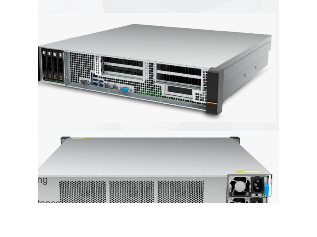 CR204 2U Dual-GPU Short-Depth Edge Server Chassis